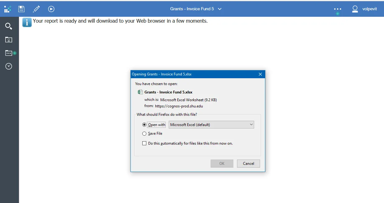 CognosDesc51 Screen
