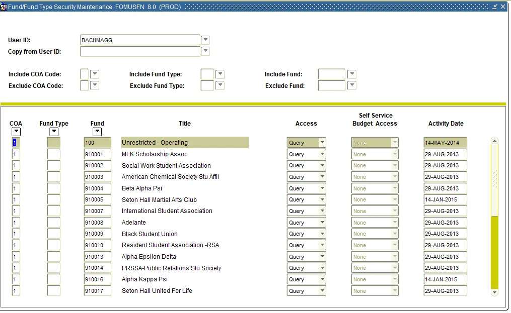 CognosDesc9 Screen